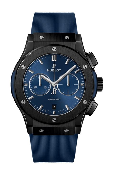 hublot blue face|Classic Fusion Ceramic Blue Chronograph 42 mm .